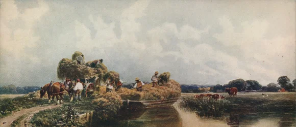 Roman Canal, Lincolnshire, c1840, c1915