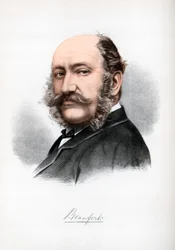 Henry Somerset, 8. hertug av Beaufort, britisk jevnaldrende, soldat og politiker, ca 1890.