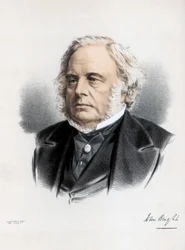 John Bright, britisk radikal og liberal statsmann, c1890.