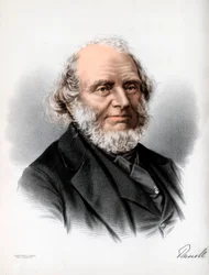 John Russell, 1st Earl Russell, engelsk whig og liberal politiker, ca 1890.