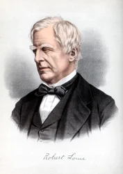Robert Lowe, 1. Viscount Sherbrooke, britisk statsmann, c1890.