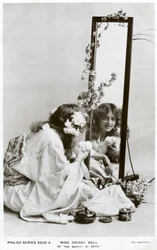 Crissy Bell , britisk skuespillerinne, ca 1900-tallet.