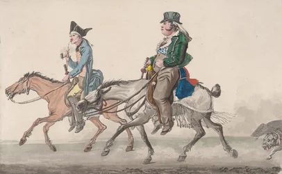 Veien til Poissy, 1816.