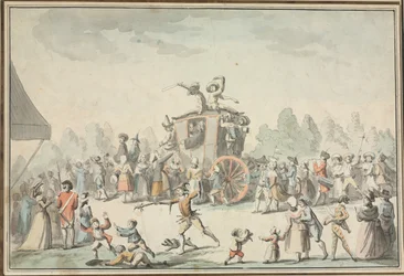 Karnevalscene.