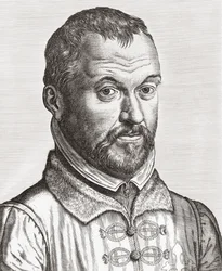 Benito Arias Montano. Portrett. (skrive ut)