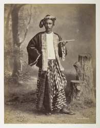 En burmesisk mann, fra Views of Burma