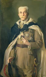 Marskalk Louis Hubert Gonzalve Lyautey (1854-1934) 1929 (olje på lerret)