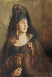 Dronning Victoria Eugenie av Spania 1887-1969, 1927.