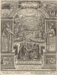 Dåp, fra serien De syv sakramenter, 1576., 1576.