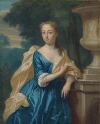 Justina Johanna Ramskrammer (1702-98), kone til Isaac Parker