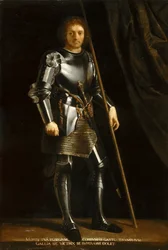 Gaston av Foix, hertugen av Nemours krigerhelgen etter Giorgione