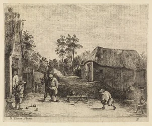 Bønder spiller boule