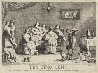 De fem sansene Les cinq sens (tittel på objekt)