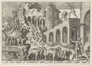 Kaldeerne plyndrer Jerusalems tempel The Days of Doom of the Jewish People (serietittel)