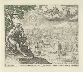 Jonas sitter under kalebassen History of Jonah (serietittel)