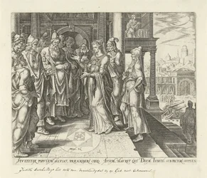 Judit formaner Betulias herskere. Historien om Judit og Holofernes (serietittel)
