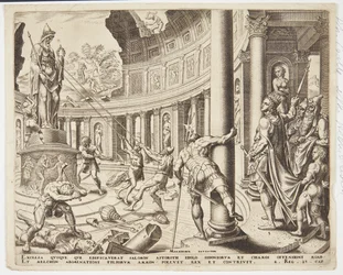 Ødeleggelsen av templet til Ashtoreth, Chemosh og Milcom