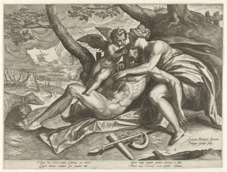 Venus sørger over Adonis død The Story of Adonis (serietittel)