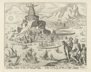 Lighthouse of Alexandria Pharos (tittel på objekt) The Eight Wonders of the Ancient World (serietittel)