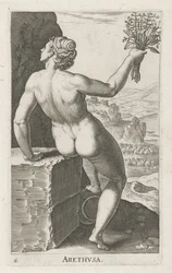Vannymfen Arethusa Arthvsa (tittel på objekt) Stroom- en waternimfen (serietittel) Oceanitid-nymfer, epihidrid potamidus naiads (serietittel)