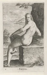 Vannymfe Padusa Padvsa (tittel på objekt) Stroom- en waternimfen (serietittel) Oceanitid-nymfer, epihidrid potamidus naiads (serietittel)