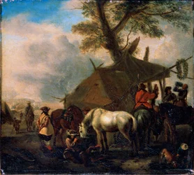 The Watering Place, 1600-tallet.