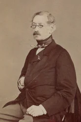 Portrett av komponisten Charles-François Plantade 1787-1870, 1860-årene.