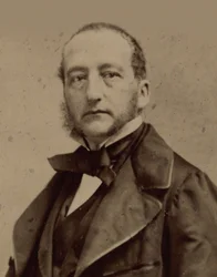 Portrett av pianisten og komponisten Sigismund Thalberg 1812-1871, ca 1860.