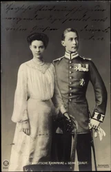 Tysk kronprins med brud, Friedrich Wilhelm, RPH