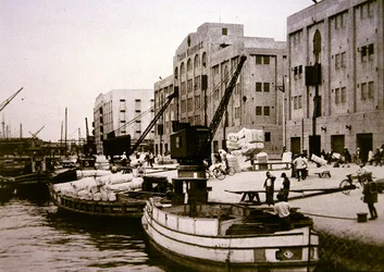 Havnen i Kobe, Japan