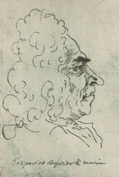 Francesco Gasparini (av Pier Leone Ghezzi) Rom, Vatikanets bibliotek - Latin Ottobonian Codes 3113, fol8
