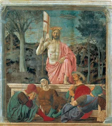 Kristi oppstandelse, 1463–65 (freske)