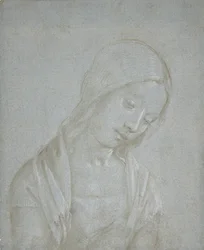 Byste av en ung kvinne, ca. 1495.