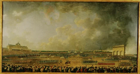 Feiring av Føderasjonen på Champs de Mars …