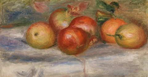 Epler, appelsin og sitron