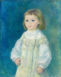 Lucie Berard (barn i hvitt)