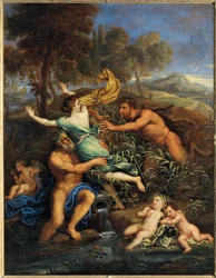 Pan og Syrinx, før 1690 ...