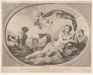 Allegorisk representasjon med amfitritt L