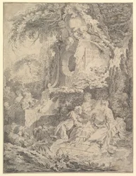 Kjærlighetens fontene, 1738.