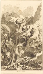 Satyr, Nymph and River God, i eller etter 1736.