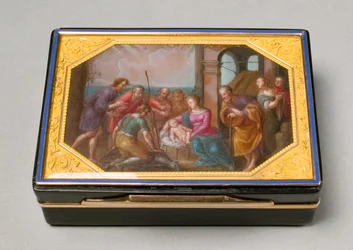 Snusboks, ca. 1810-20