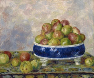 Epler i en tallerken, 1883