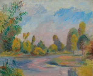 Ved elven, 1896.