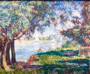 Bougival, ca. 1888 (olje på lerret)