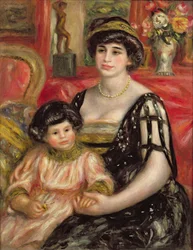 Madame Josse Bernheim-Jeune og hennes sønn Henry, 1910