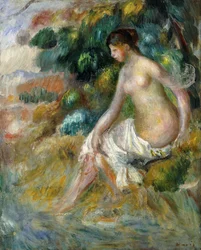Akt i det grønne, 1887