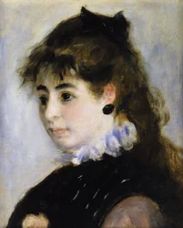 Portrett av frøken Henriette Henriot; Portrett av fru Henriot, 1874