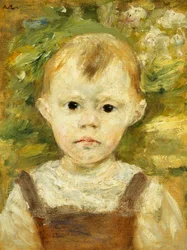 Portrett av en liten gutt; Portrett av en liten gutt, ca. 1880