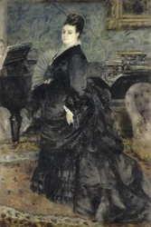 Portrett av en kvinne, kalt av fru Georges Hartmann, ca. 1874