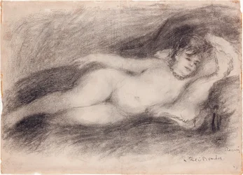 Liggende naken, ca. 1903-7